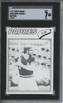 1977 Topps #303 Gene Tenace 9 card progressive proof.